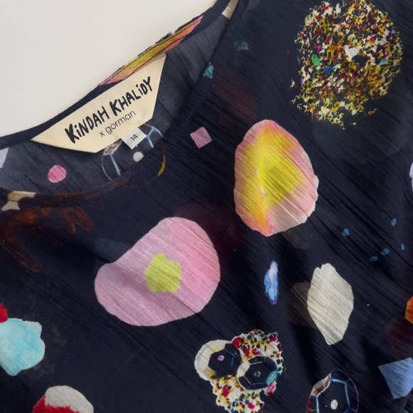 X Gorman | Kindah Khalidy | Sketchbook Top | Size 14 - Picture 3 of 3